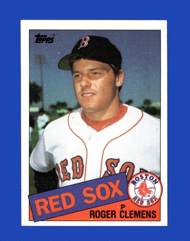 1985 Topps Set-Break #181 Roger Clemens RC EX-EXMINT *GMCARDS*