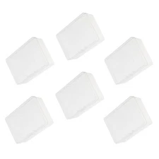 6 Pcs Card Protection Box Storage Container for Games Holder Organizer