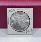 1879 MORGAN DOLLAR CHOICE+ BU GEM UNC SUPERB LUSTER