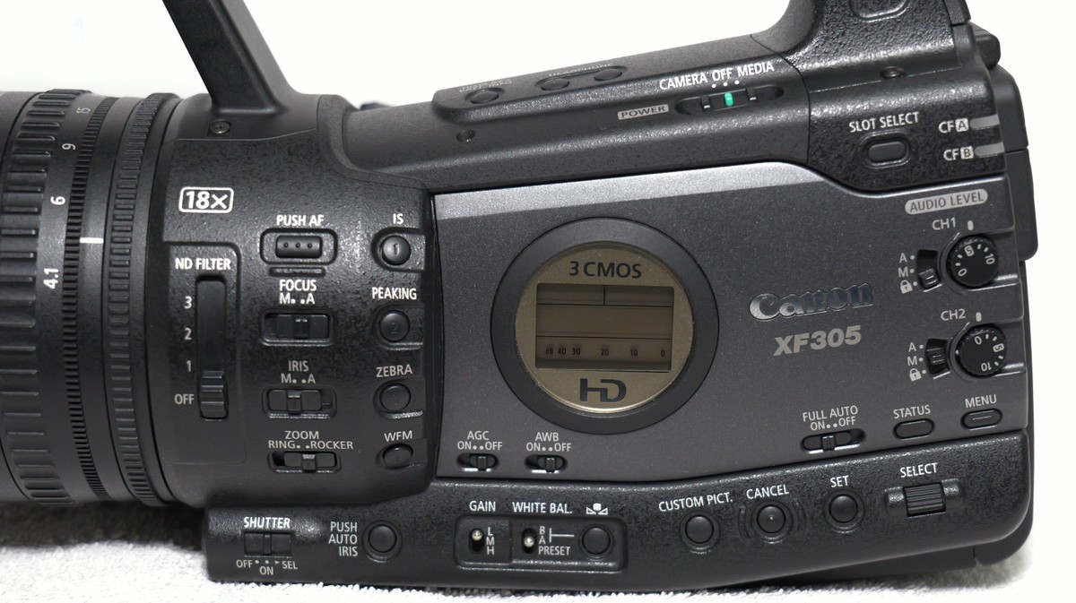 Canon XF305 HD Camcorder for sale online | eBay