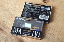 - Doppelpack TDK MA 110 Cassettes / Tapes / Kassetten - NEU / NEW / sealed