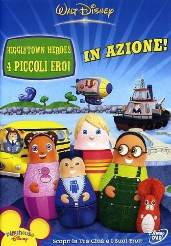 Higglytown Heroes - 4 Little Heroes - In Action (DVD)