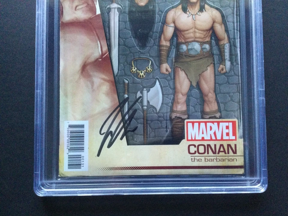 Figura de acción Conan el Bárbaro 1 JTC 9,4 CBCS no firma CGC + Aaron Foto 4 de 4
