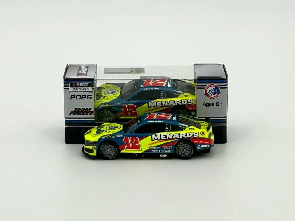 2025 Ryan Blaney #12 Menards Dutch Boy Throwback 1:64 em estoque - Imagem 2 de 3