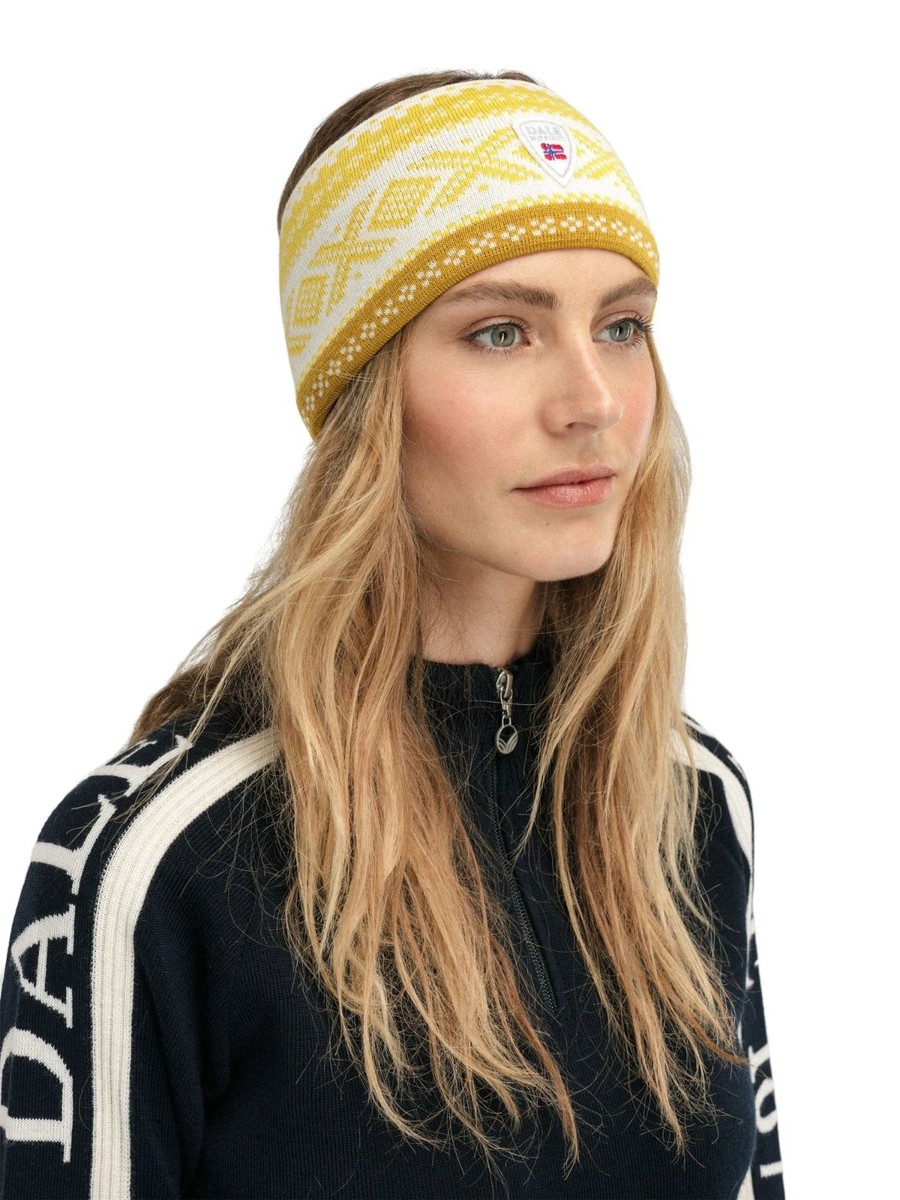 DALE OF NORWAY Dystingen Merino Wool Headband - Made in  display picture 2