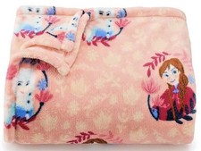 Disney Frozen Anna  Elsa Peachy Oversized Microplush Throw Blanket 5' x 6'