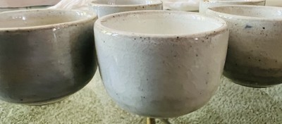 Grey Ceramic Sake - 7 Cups 
