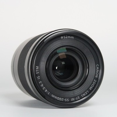 Canon EF-M 55-200mm f/4.5-6.3 IS STM Zoom-Teleobjektiv Für EOS M M50 M6