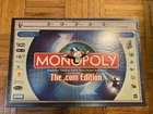 MONOPOLY The Dot Com .com Edition Parker Brothers Game Board Vintage