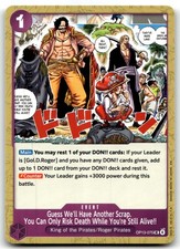 Guess We'll Have Another Scrap. You Can Only Risk Death While You're Still Alive