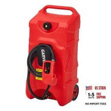 Upgraded 16 Gallon Gas Tank, Heavy-Duty Fuel Can with Manual 16 GAL Red