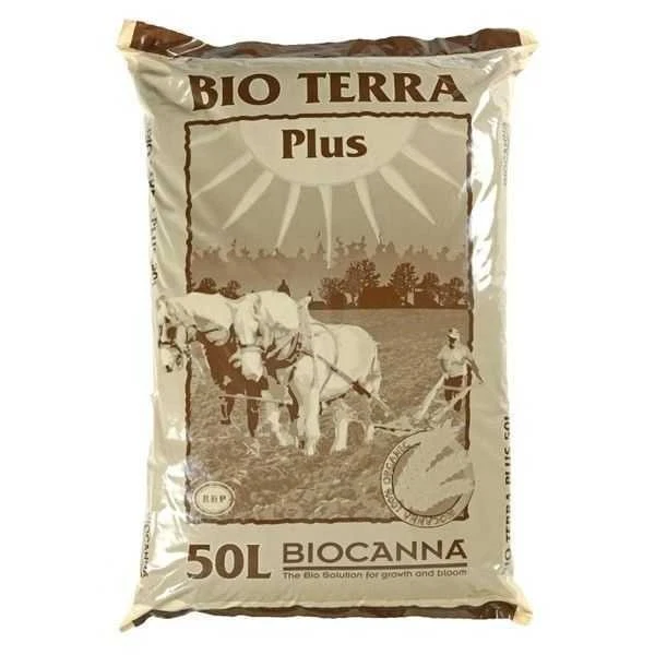 Canna Bio Terra Plus Terriccio biologico preconcimato con torba e guano Naturale