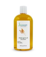 Wheat Germ Oil Unrefined Virgin Cold Pressed 100 Pure Natural 16 fl oz