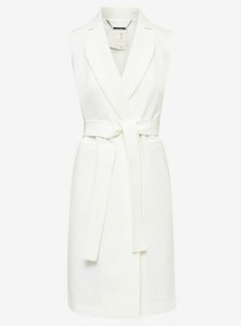 sleeveless longline jacket