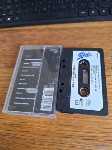 SADE STRONGER THAN PRIDE EX SOUL JAZZ CASSETTE TAPE ALBUM LOVE IS STRONGER THAN - Picture 2 of 2