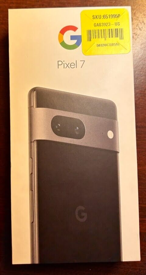 Google Pixel 7 128GB Obsidian Unlocked (GA03923-US) - BRAND Google Pixel 7 128GB Obsidian Unlocked (GA03923-US) - BRAND