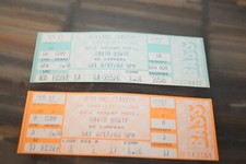 David Bowie - 2x Different Tickets for Oakland September 9 1983 - FREE SHIP -