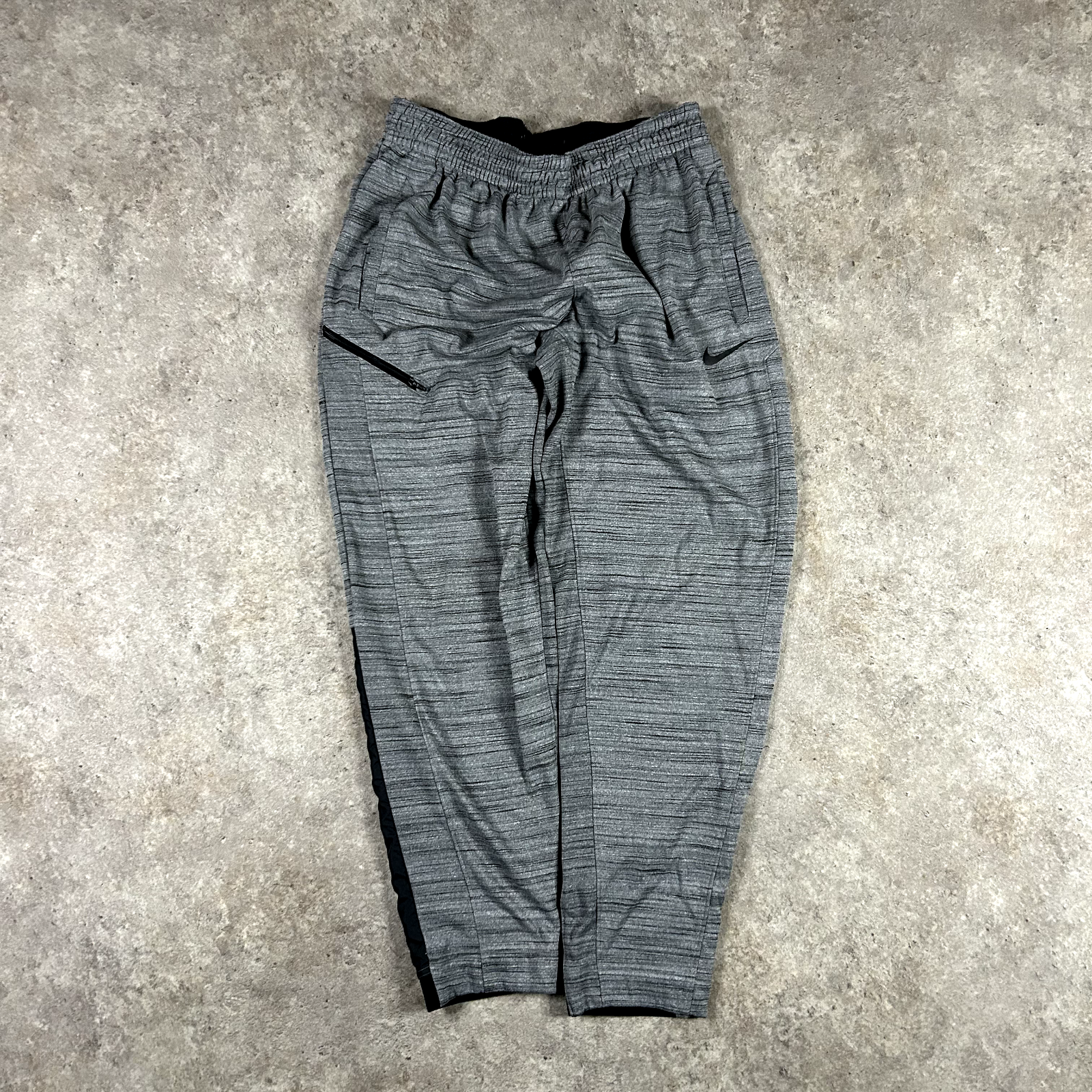 Nike Joggers Mens Large Grey Tracksuit Bottoms Sports Sweatpants Dri fit Y2K-image