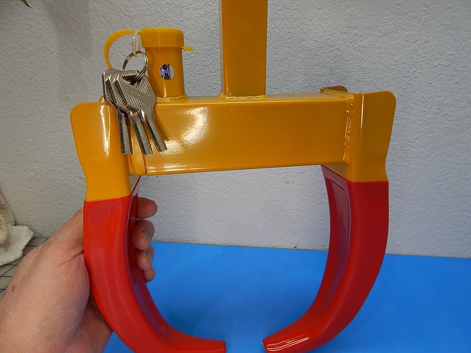 WHEEL LOCK CLAMP TIRE BOOT CAR TRUCK TRAILER THEFT PREVENTION eBay