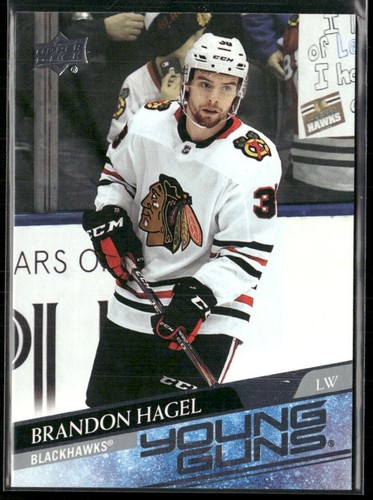 2020-21 Upper Deck Series 2 Young Guns #491 Brandon Hagel