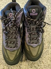 Merrell Women's Moab Speed Mid GORE-TEX Lichen (Olive Green/Purple) Size 10