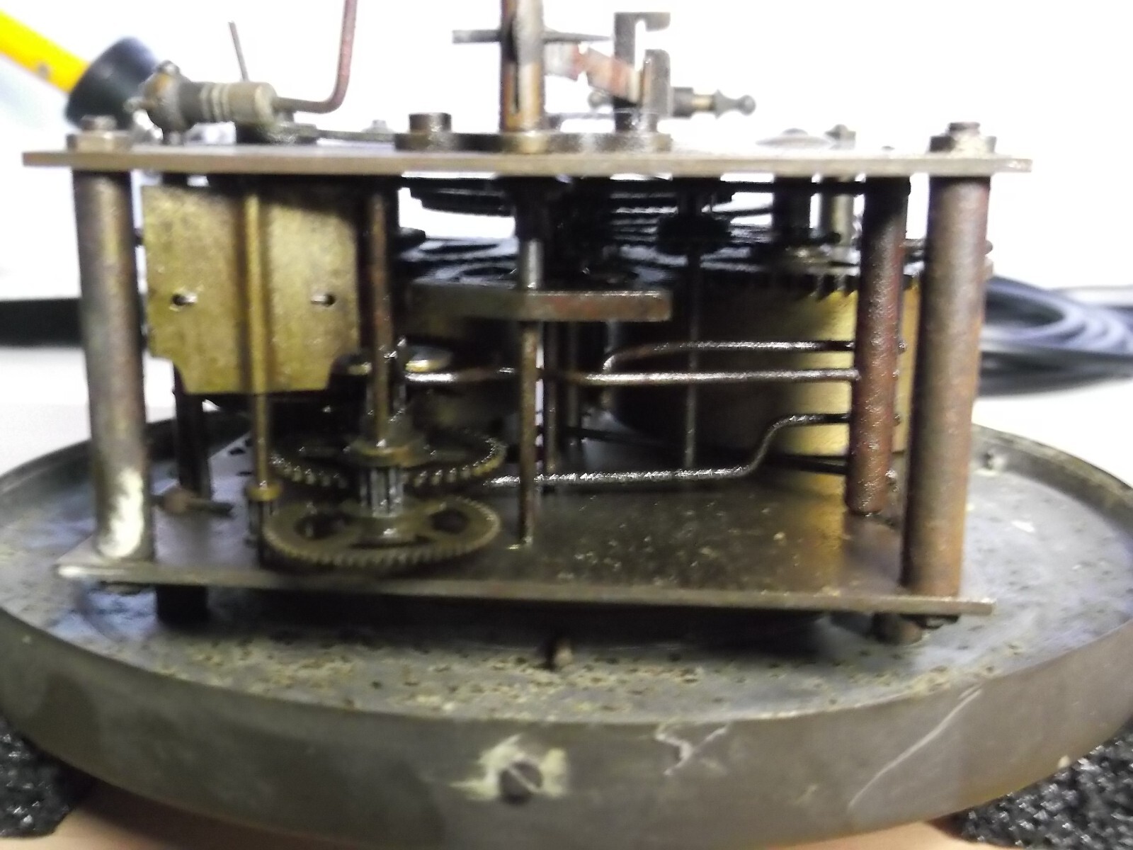 Antique Vienna regulator Clock movement eBay