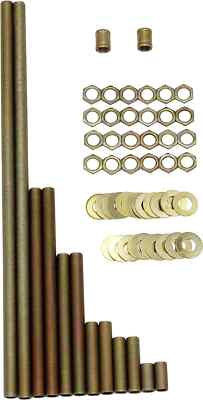 Creative Hobbies  64 Piece Lamp Repair Hardware Assortment Pack, Includes 12 In