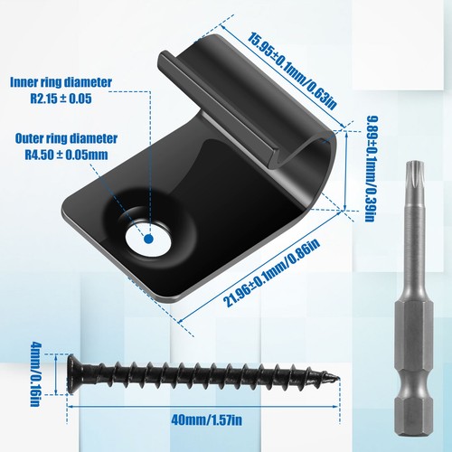 36/72 PCS Composite Decking Clips, Hidden Starter Fastener Board Clip√ - Picture 8 of 12