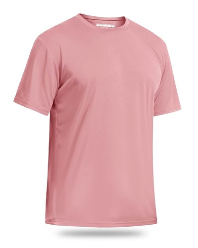 UPF50+ Men's UV Shirts Short Sleeve Quick Dry Performance Gym Workout Athletic T - Picture 86 of 139