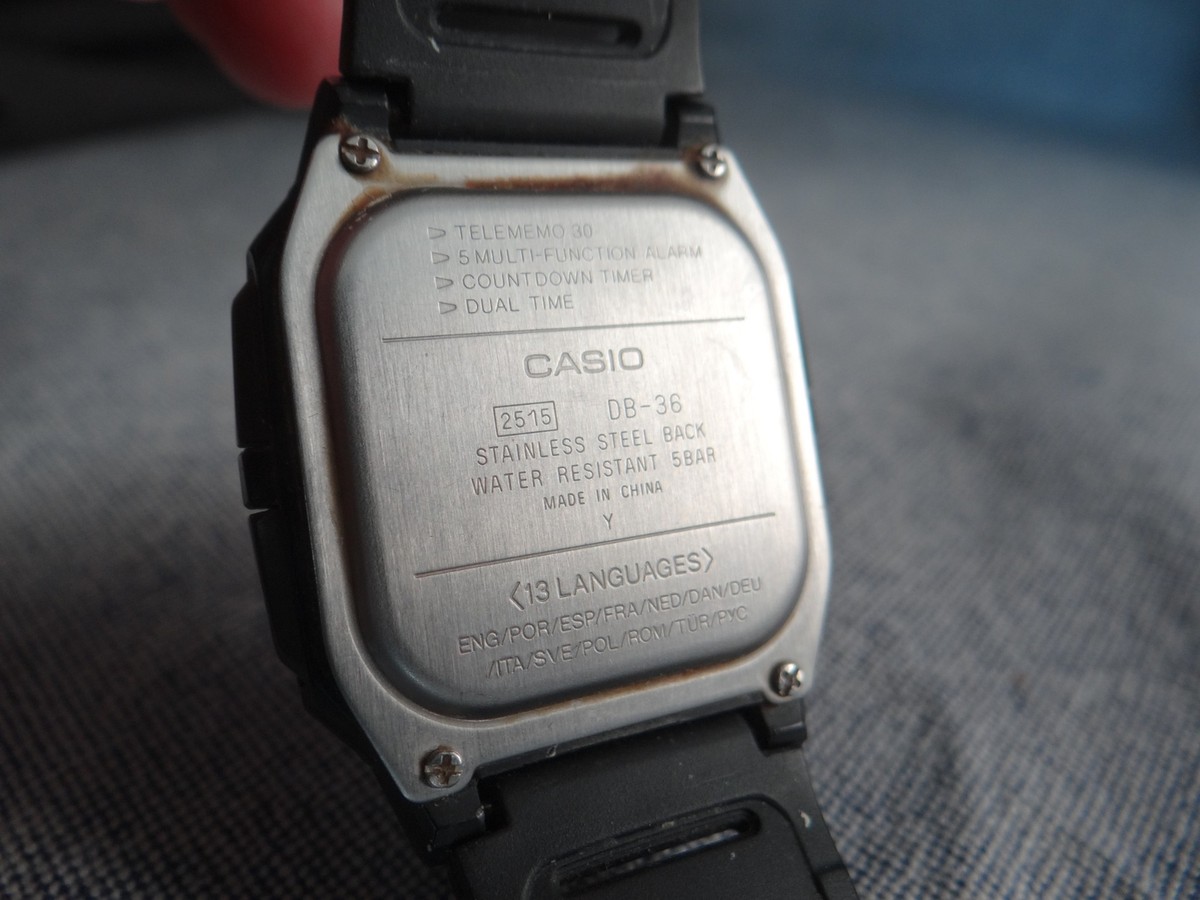 Casio Illuminator Digital Mens Quartz Watch 2515 DB-36 | eBay Casio Illuminator Digital Mens Quartz Watch 2515 DB-36 | eBay