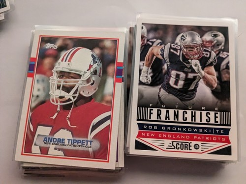 Lot (370) New England Patriots Cards Brady, Gronkowski, Welker, RCs 1988-2015 - Imagen 16 de 24