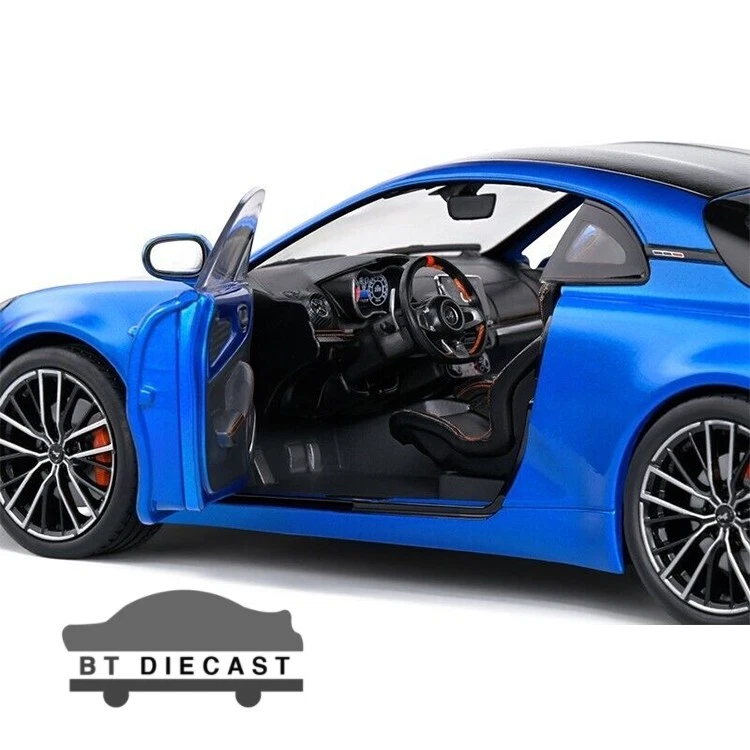 SOLIDO 2023 ALPINE A110S PACK AERO 1/18 DIECAST MODEL CAR ALPINE BLUE S1801622 - Image 3 of 4