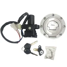 RAYANA Ignition Switch+Gas Fuel Tank Cap+Seat Lock+Keys For Yamaha MT03 MT09 ...