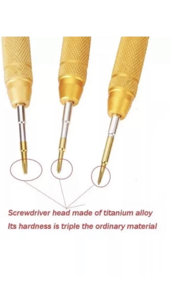 For iPhone Fix Repair Kit Set Tool Screwdriver 16 15 14 13 12 11 XS 7 8 SE Pro M - Image 2 of 4