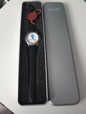 Werbe Uhr WMC Arallogo