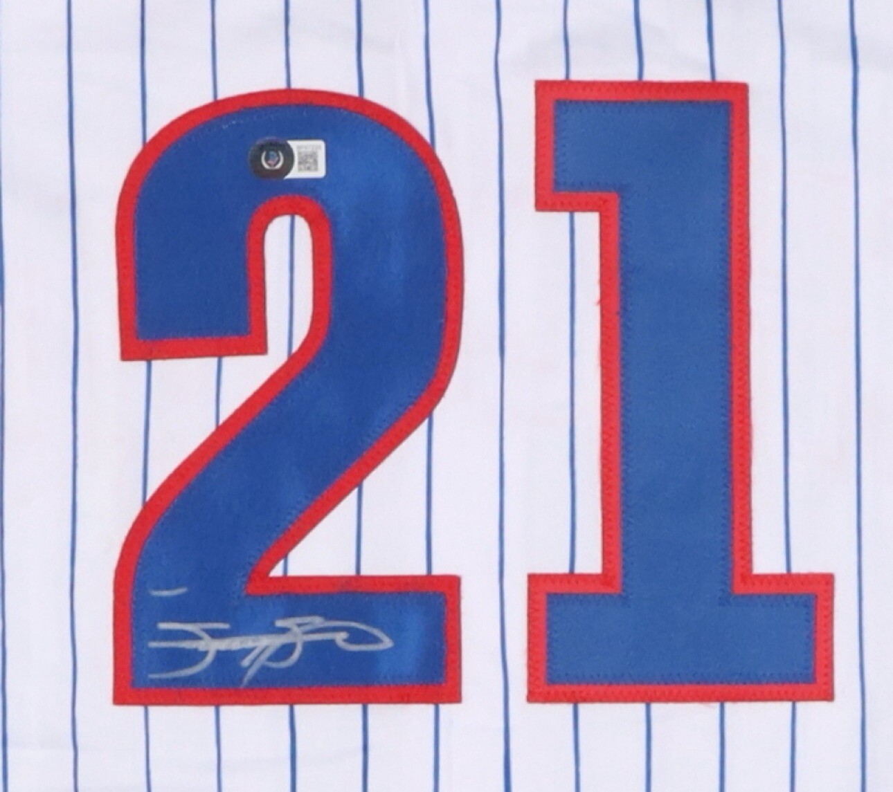 Sammy Sosa Autographed Signed Chicago Cubs / Jersey (Beckett) 