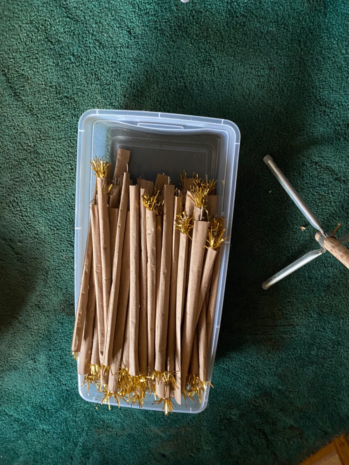 5 ft. Vintage Gold Tinsel Christmas Tree eBay