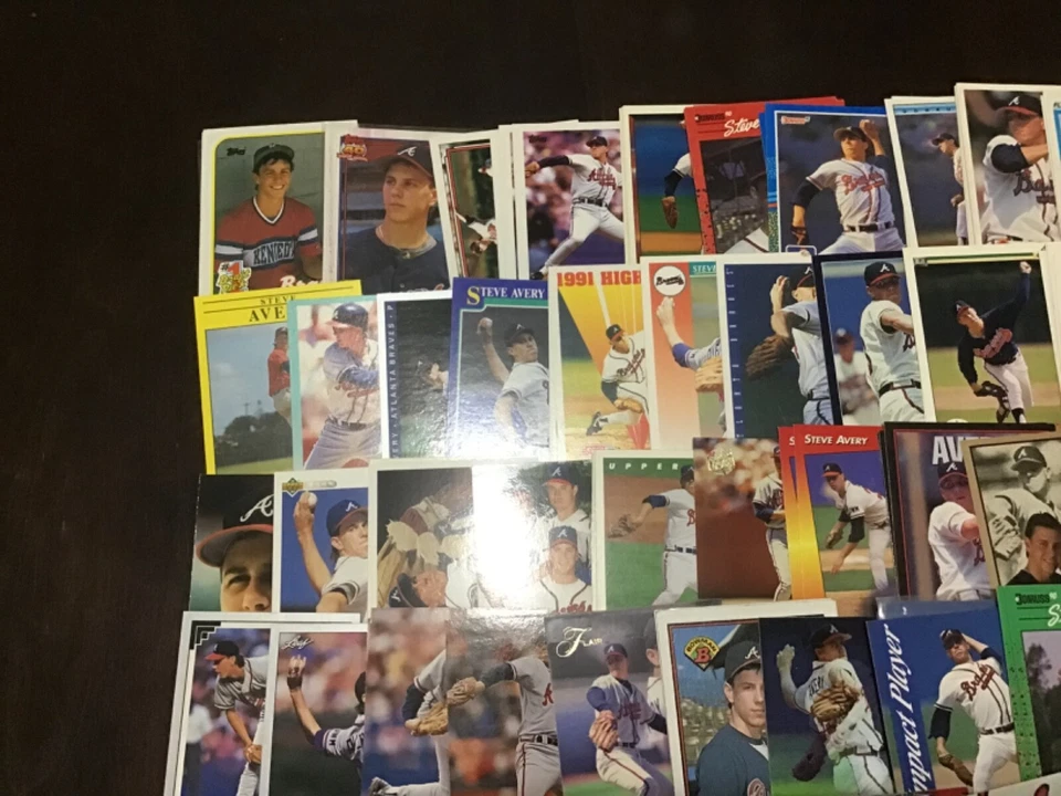 STEVE AVERY Oddball Insert & Regular issue Baseball BRAVES YOU CHOOSE - Image 4 of 4