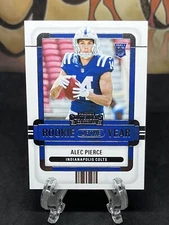 2022 Panini Contenders Alec Pierce RC #ROY-API Rookie of the Year Colts
