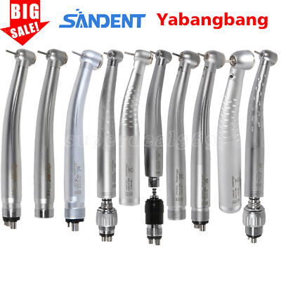 Dental High Speed/LED Fiber Optic E-generator Handpiece 2/4Hole Fit NSK/ KaV CE