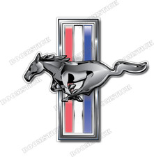 Ford Mustang Gt Logo Vinyl Sticker Decal Car Truck Window Bumper Cornhole Wall