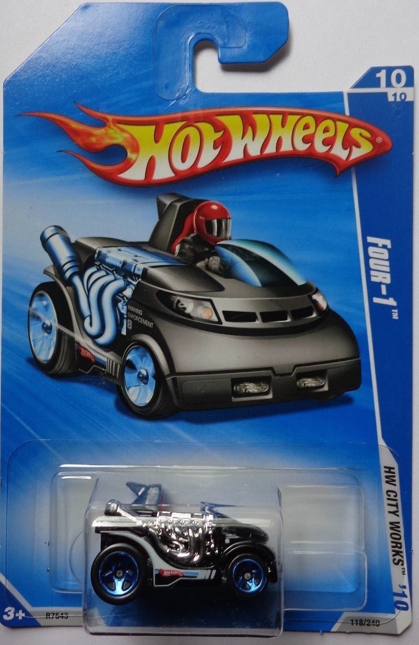 2010 Hot Wheels Four-1 118/240 (Black Version)