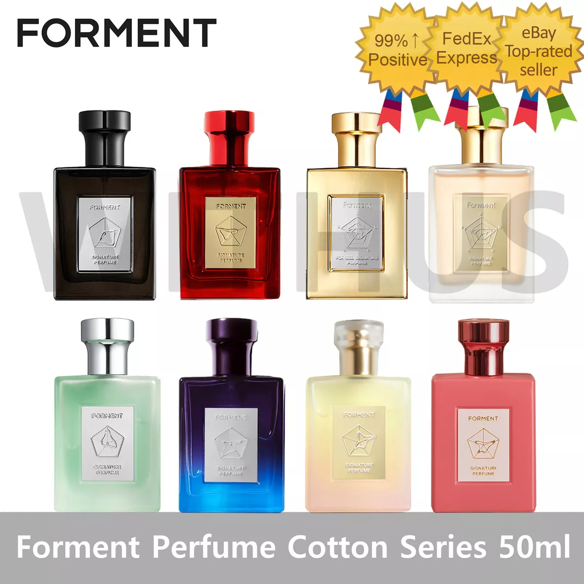 Forment Signature Perfume Cotton Series 12 types 50ml 1.6 oz Cotton Musk Amber