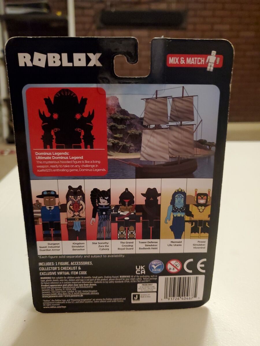 Roblox ULTIMATE DOMINUS LEGEND 2.5 In Figure Dual Wings Virtual