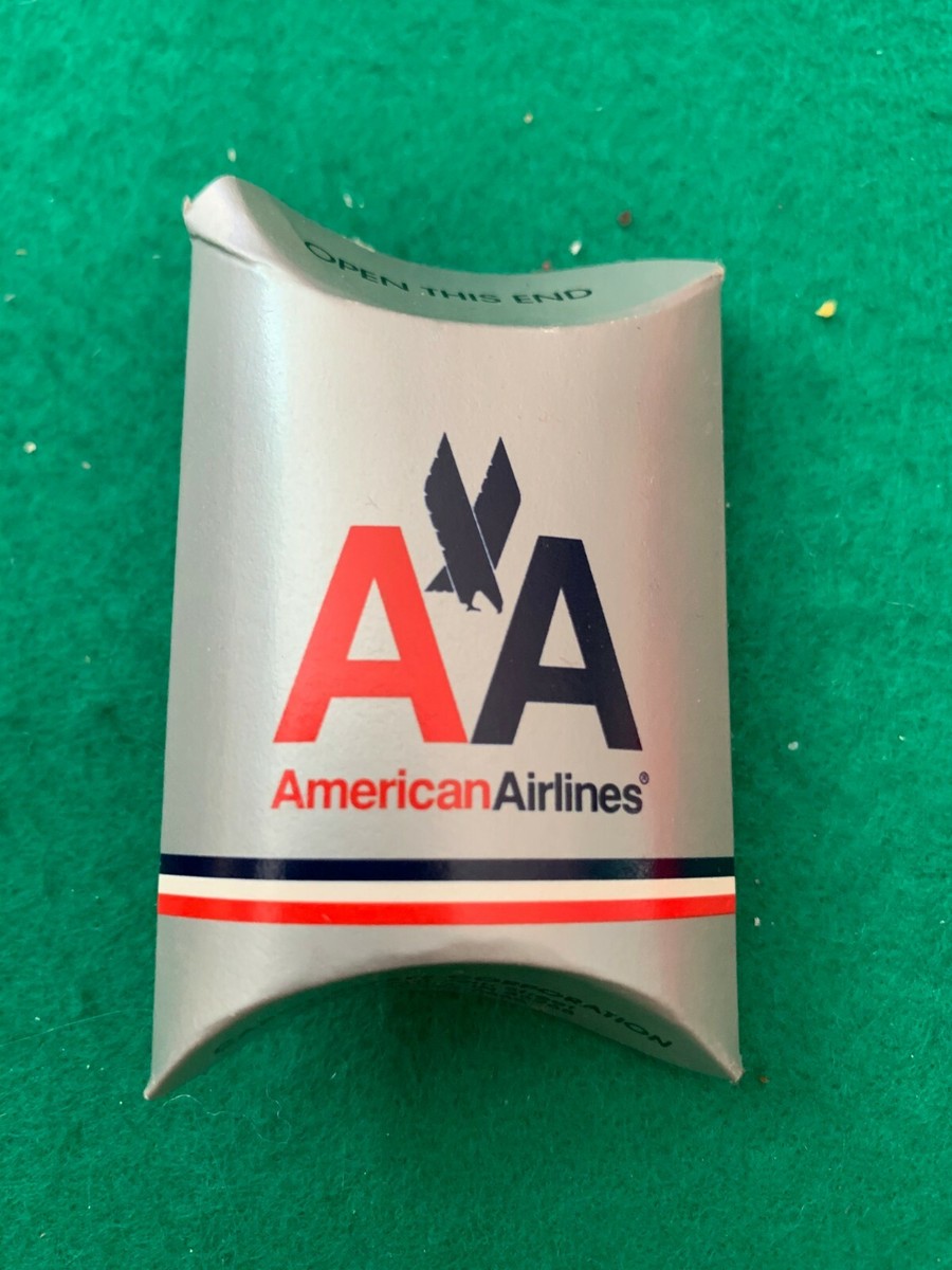 Vintage American Airlines kit de voyage sac en similicuir