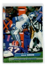 1992-Ultra-#117-Willie Green-Detroit Lions