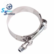 4" Inch Stainless Steel T Bolt Clamp Turbo Intake Silicone Hose Clamp 1PCS