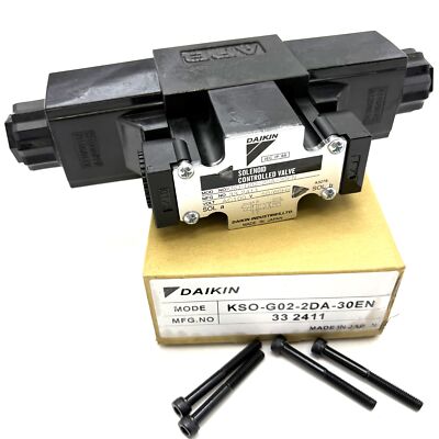 1PC New DAIKIN KSO-G02-2DA-30EN Solenoid Valve KSOG022DA30EN