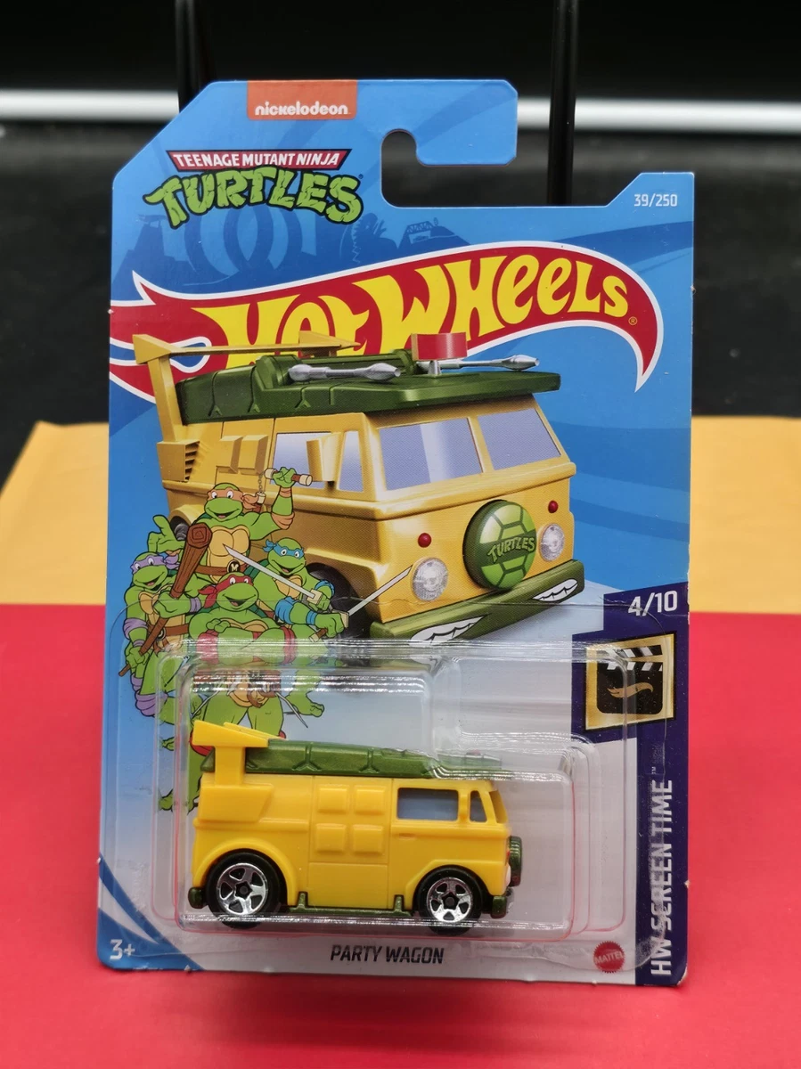 2020 Hot Wheels Teenage Mutant Ninja Turtles PARTY WAGON #39 HW Screen Time #4