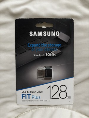 Samsung FIT Plus 3.1 USB Flash Drive -128  GB- BRAND NEW!